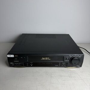 JVC VCR HR-S4500U Super VHS w/remote Video Cassette Player 4-Head S-VHS - WORKS